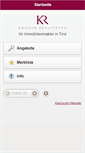 Mobile Screenshot of kroner-immobilien.com